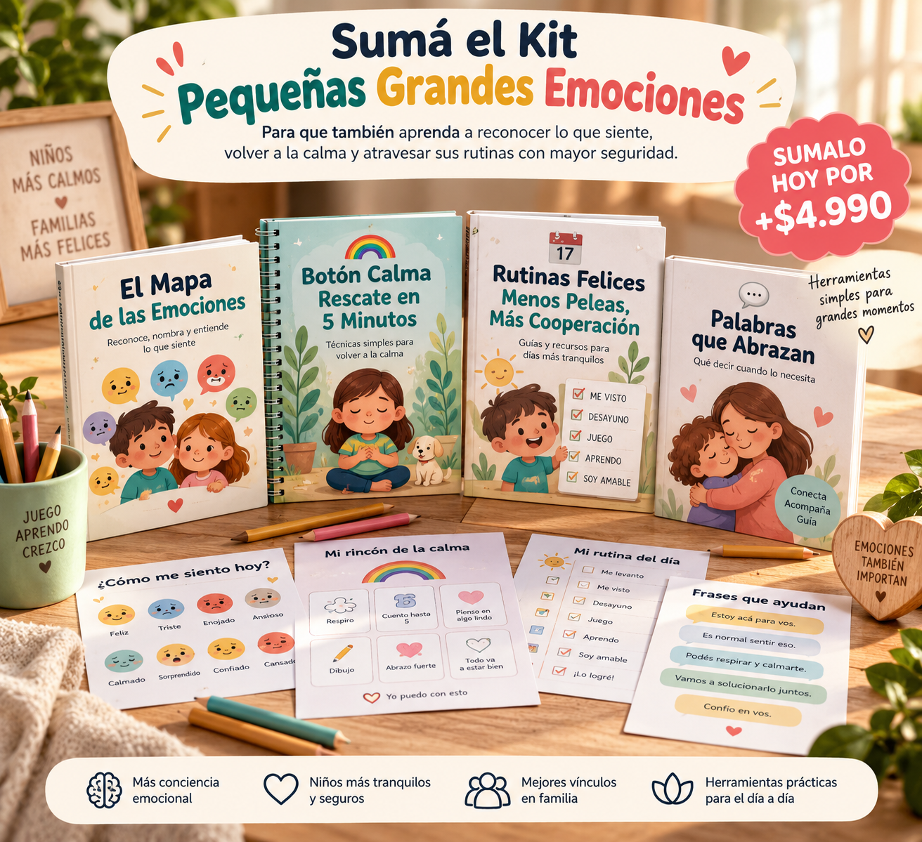 KIT PEQUEÑAS GRANDES EMOCIONES 🎁